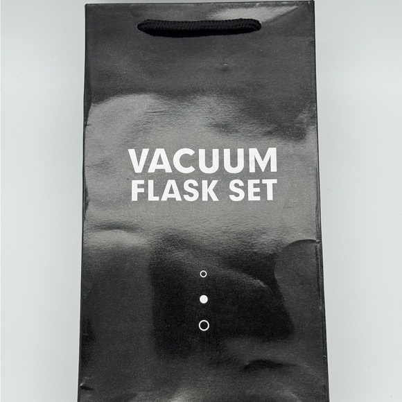 Pink Stainless Steel Vacuum Bottle Set with Cups 500 ml - Picture 2 of 2